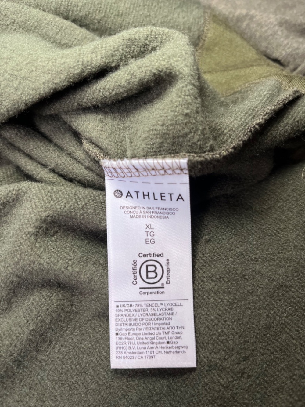 Athleta Coaster Luxe 2 Piece Set green Women's XL - Picture 13 of 16